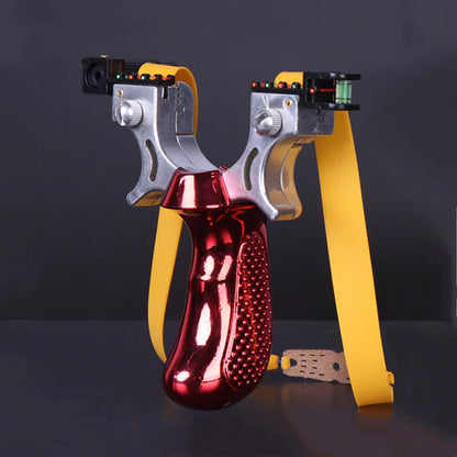 High-power Laser Aiming Slingshot