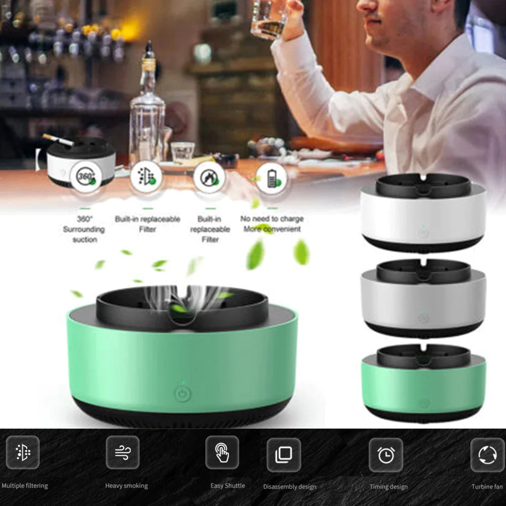 Intelligent Smoke Ashtray