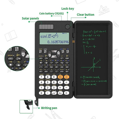 LCD scientific calculator